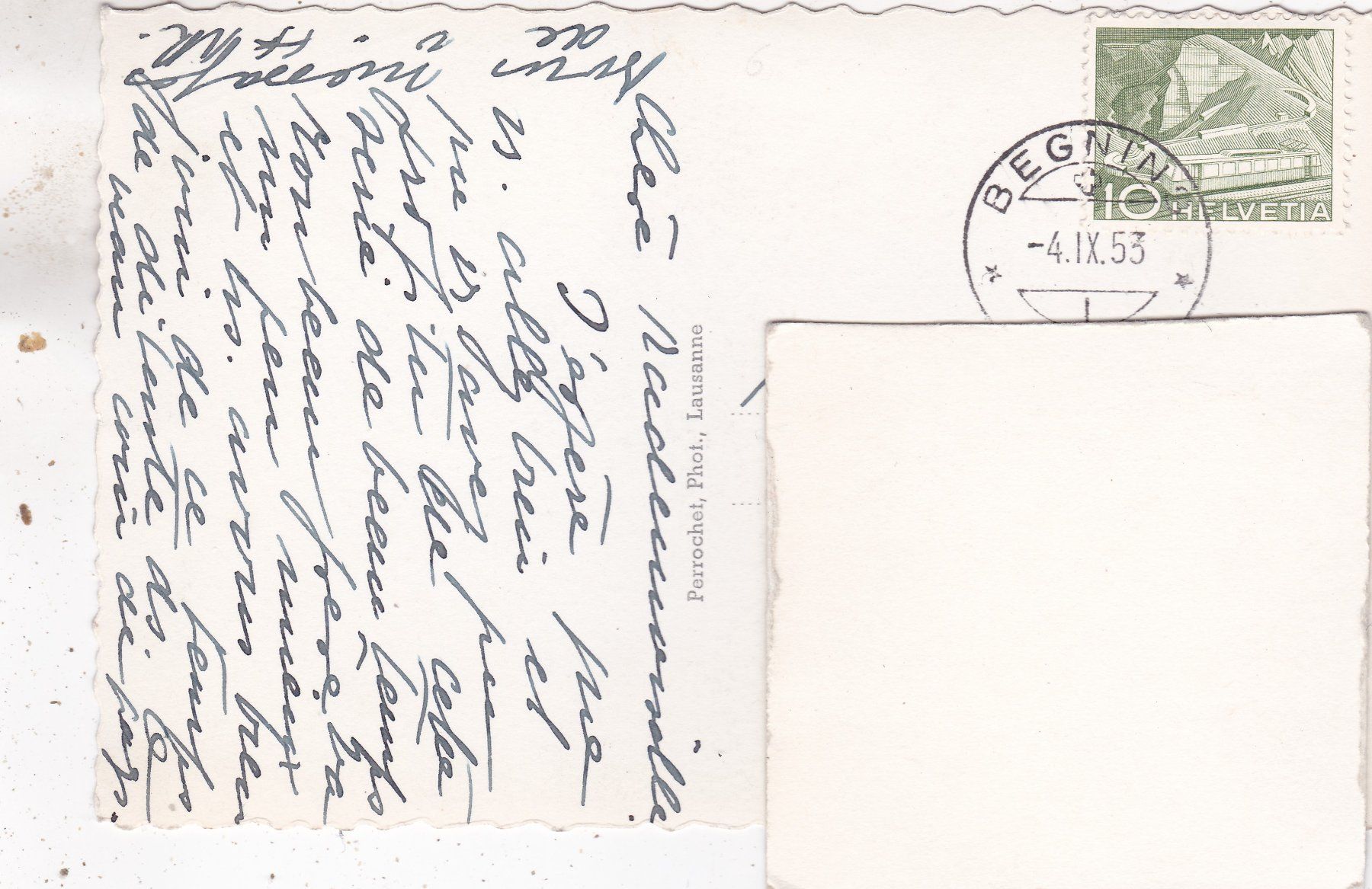 Cartes postales: Begnins Eglise 1953 – D'occasion à Herisau par Lisegrat2008 1