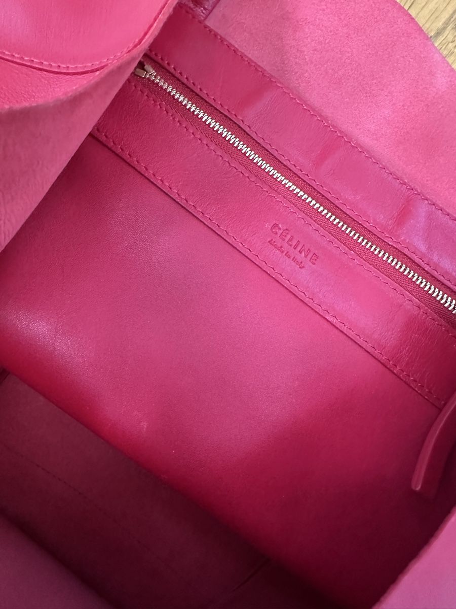 Celine Borse da donna: Sac cabas Céline cuir rouge – Usato da Lausanne venduto da pascale.mojito1004 3