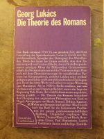 Die Theorie des Romans - George Lukacs