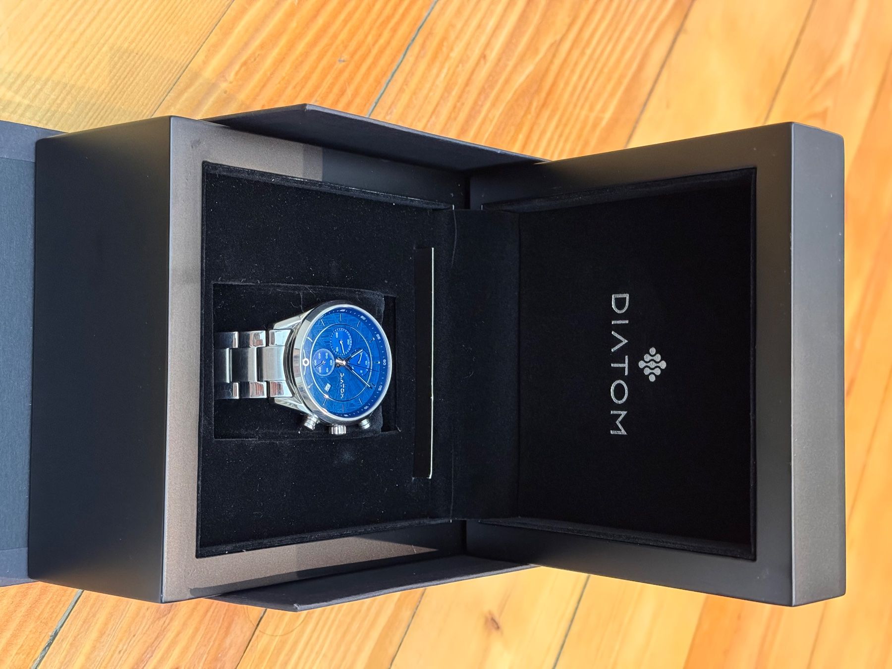 Orologi: BLUE DOT FULL METEORITE FACE WATCH – Usato da Buckten venduto da Benjaminbuckten 5