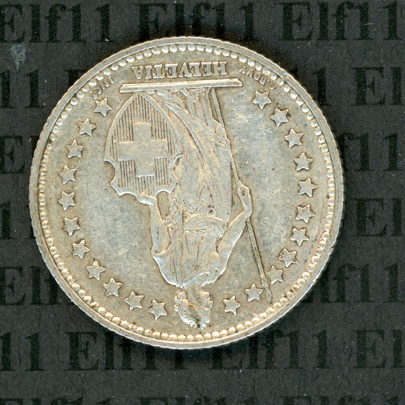 Alle Münzen: CHF___1.00 1939 vz-unz 1 Franken – Gebraucht aus Widnau von Elf11 1