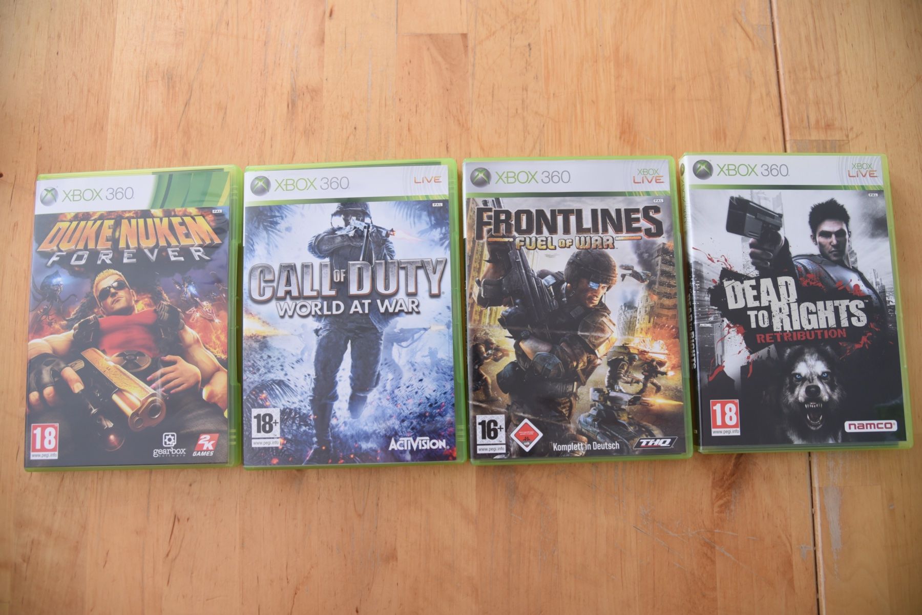 Giochi: Dead to Rights+Frontlines+CoD+Duke Nukem (CIB) – Usato da Frenkendorf venduto da gelbeZinnie 1