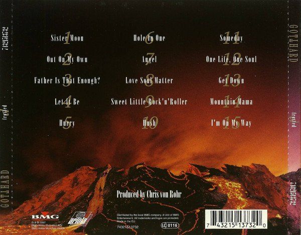 CD: CD Gotthard - D-frosted (1997) – Usato da Möriken AG venduto da mineralia 1