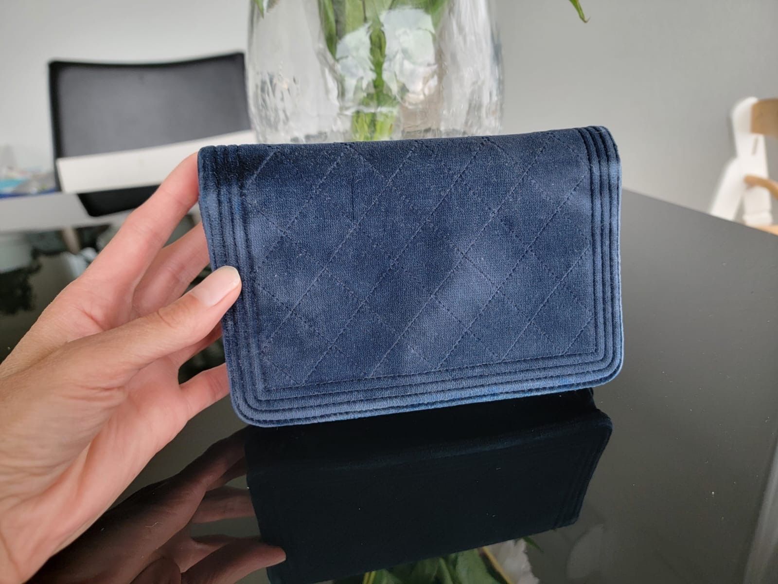 Chanel Borse da donna: Chanel WOC aus Samt – Usato da Wädenswil venduto da lisibit 3