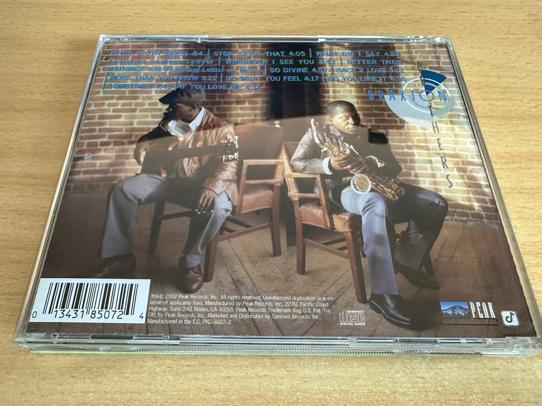CD: Braxton Brothers – Both Sides – Usato da Rikon im Tösstal venduto da Alpenmutz 1