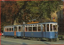 ZÜRICH Städtische Strassenbahn - Tram No. 6 - Hauptbahnhof