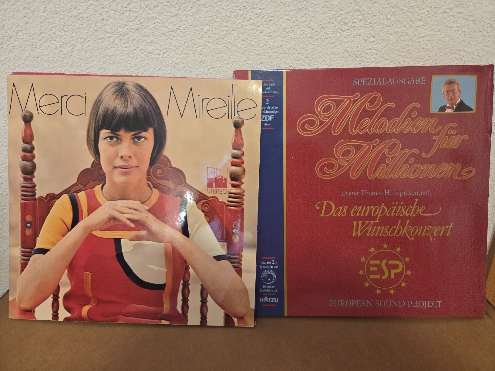 Dischi in vinile: Diverse Schallplatten Sammlung: Heino, Gitte, Mireille uvm. – Usato da Uzwil venduto da Supersell 1