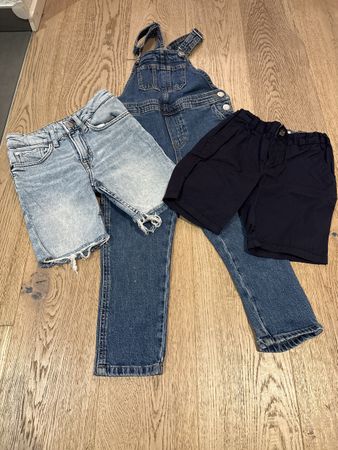 Kinder Kleider Paket: H&M Hosen 3 Stück, Gr. 104