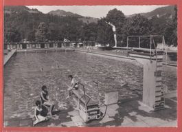 Wattwil - Schwimmbad mit Sprungturm - ca. 1955