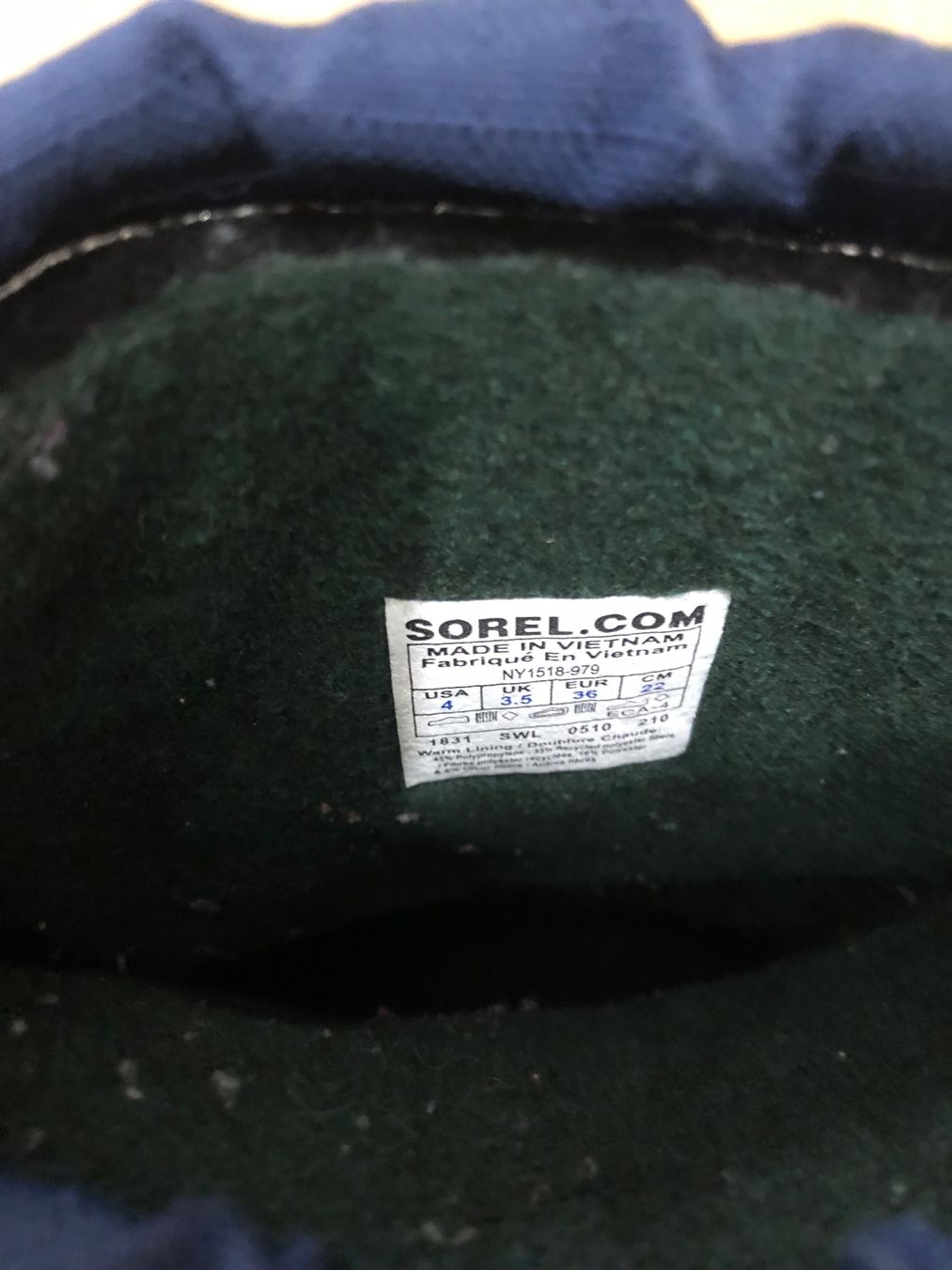 Sorel Scarpe per ragazzi: SOREL WINTERSTIEFEL 36 dunkelblau – Usato da Wattwil venduto da jopara 3