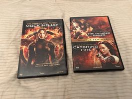 Die Tribute von Panem DVD Set 3 Filme guter Zustand