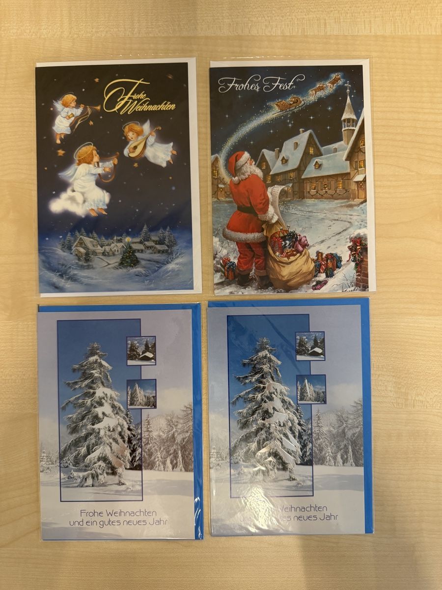 Cartoline: 10 Weihnachtskarten inklusiv Couvert  – Nuovo e nell'imballaggio originale da Wilen b. Wil venduto da Huibuh 1