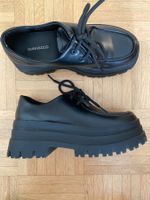 Plateau Schuh, klobig, Gr. 38, schwarz