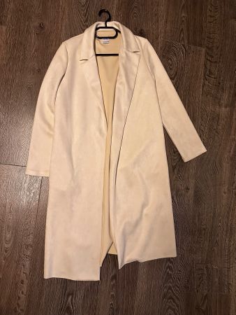 Mantel beige Zara S