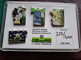 Volksbank - Pins von 1993  (Lim. Auflage 325/600)