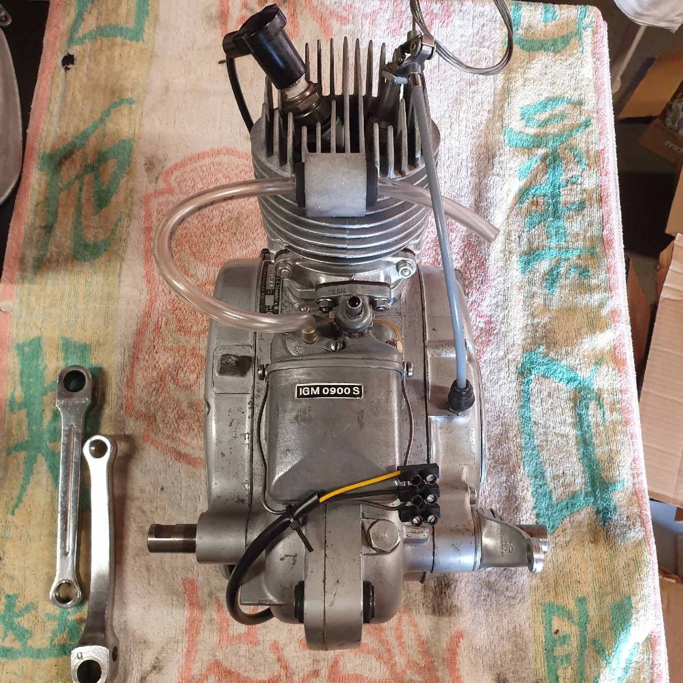 Sachs Mofa-Ersatzteile: Motor Sachs 50 - Saxonette – Gebraucht aus Carabbia von  2