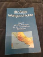 dtv-Atlas Weltgeschichte Band 1 Anfänge bis franz.Revolution