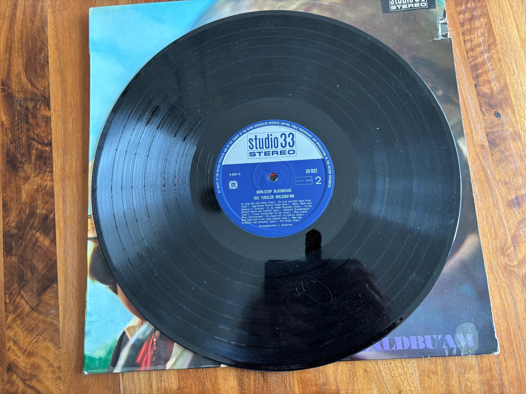Schallplatten: LP Nonstop Blasmusik, die Tiroler Waldbuam – Gebraucht aus Balsthal von Uroby 3
