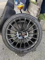 Set 4 cerchi in lega neri 17 pollici usati buono stato