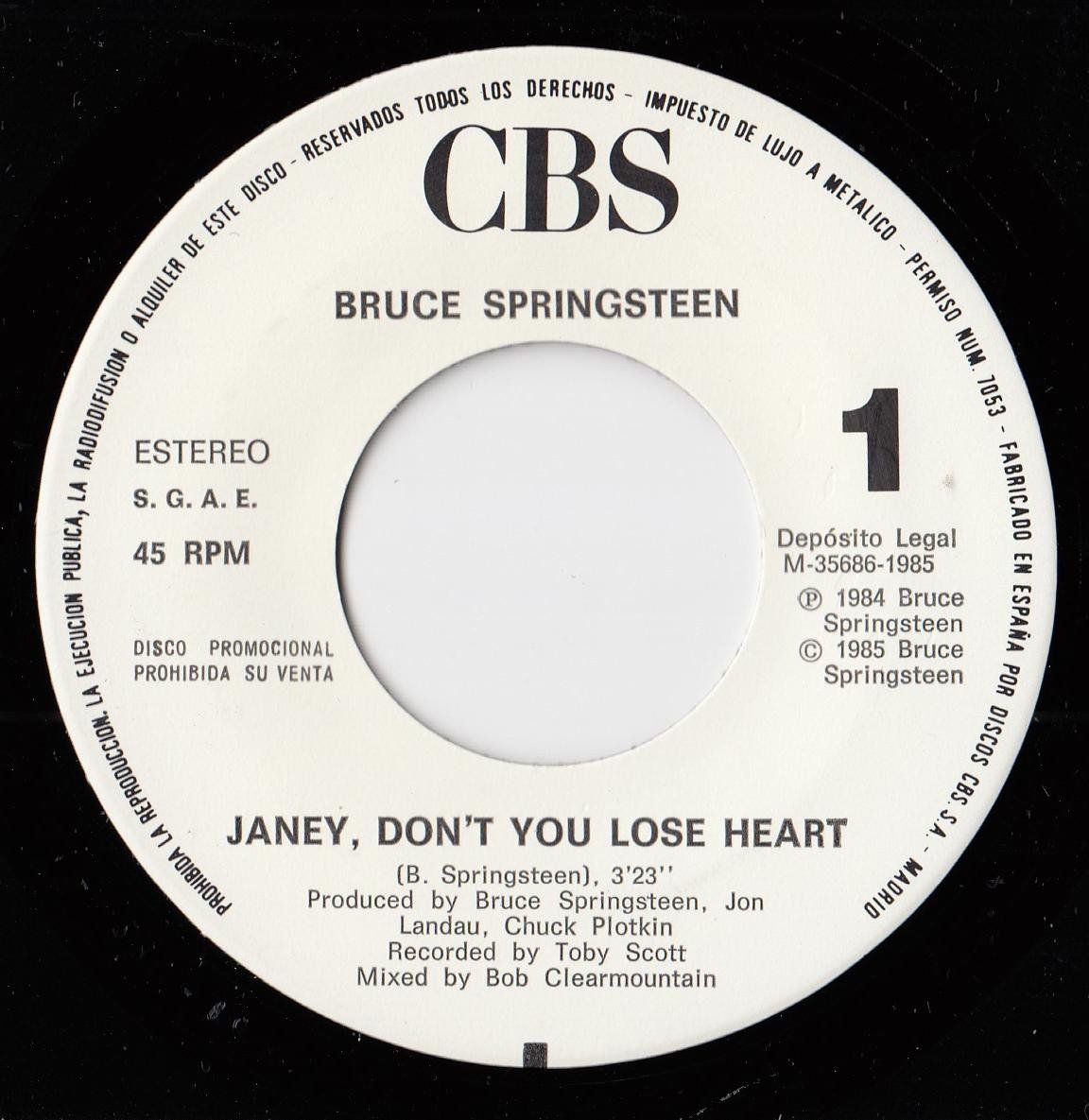 Vinyles: Bruce Springsteen Vinyl Single von 1985 – D'occasion à Volketswil par Abcrecords 2