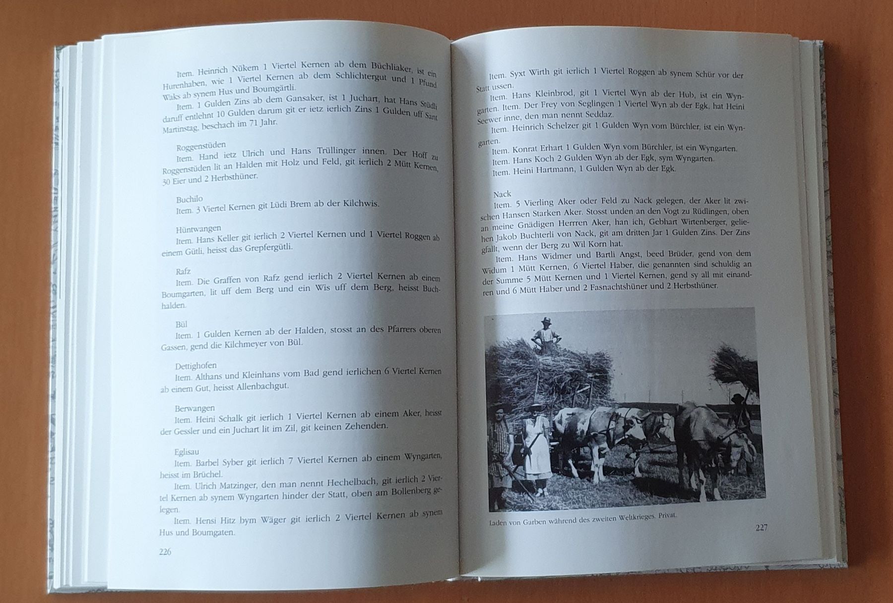 Bücher: Buch - Wil ZH , Die Geschichte eines Bauerndorfes – Gebraucht aus Kreuzlingen von Rschweiz1 4