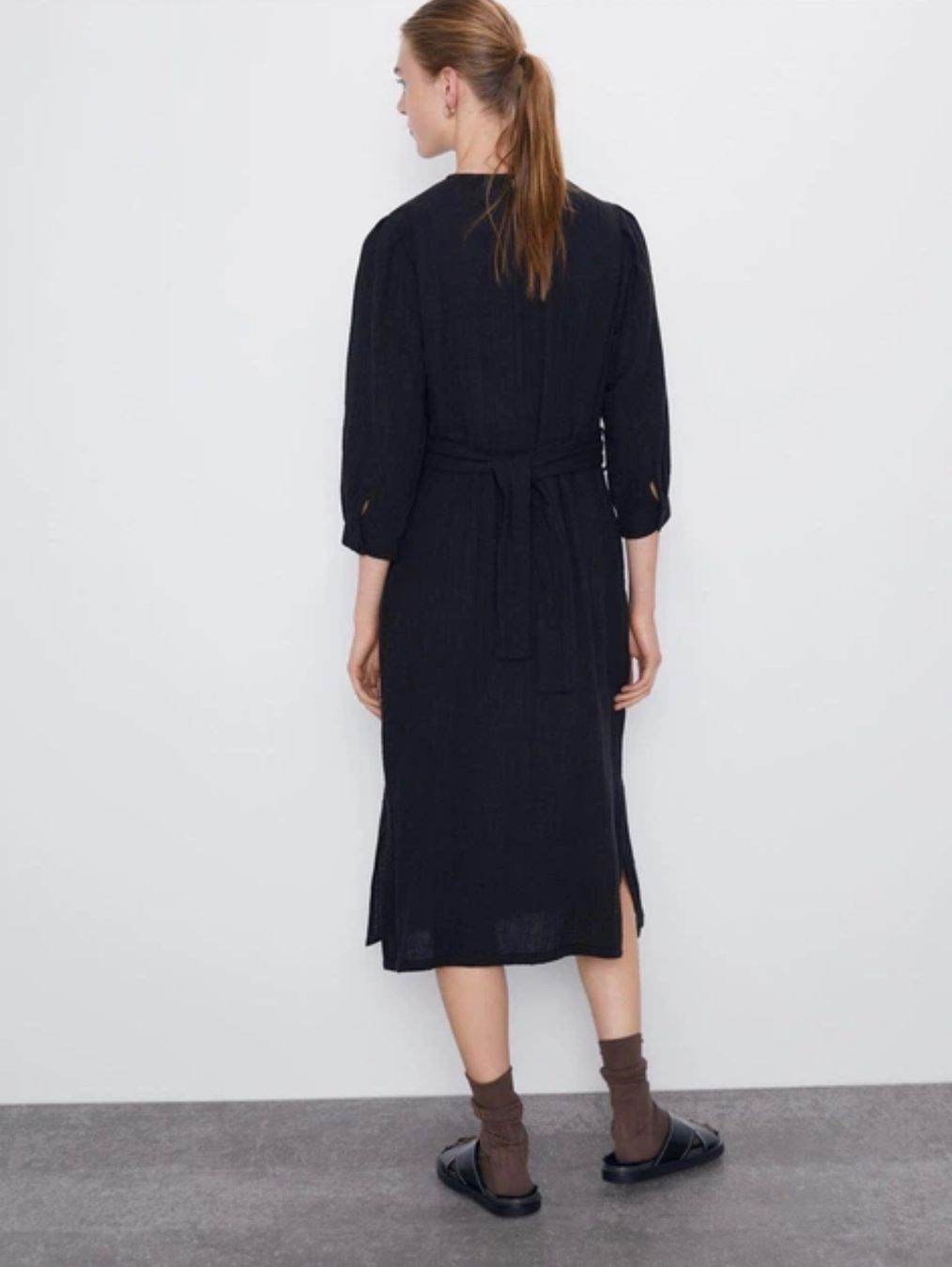Vestiti: schwarzes Zara Kleid – Usato da Siebnen venduto da koschitoschi 8