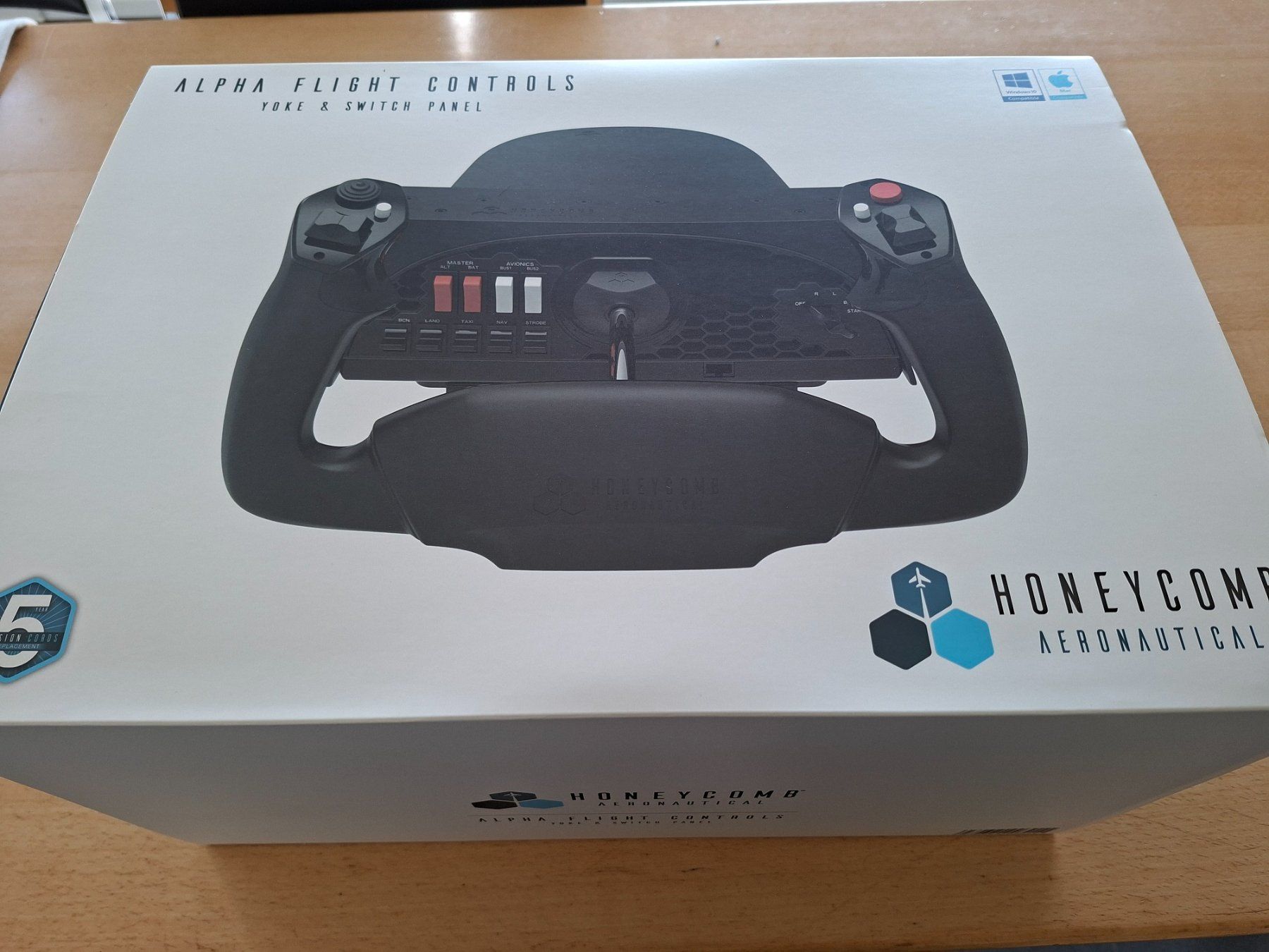 Honeycomb Controller: Honeycomb Alpha Yoke – Gebraucht aus Utzigen von FlugPlan255 5