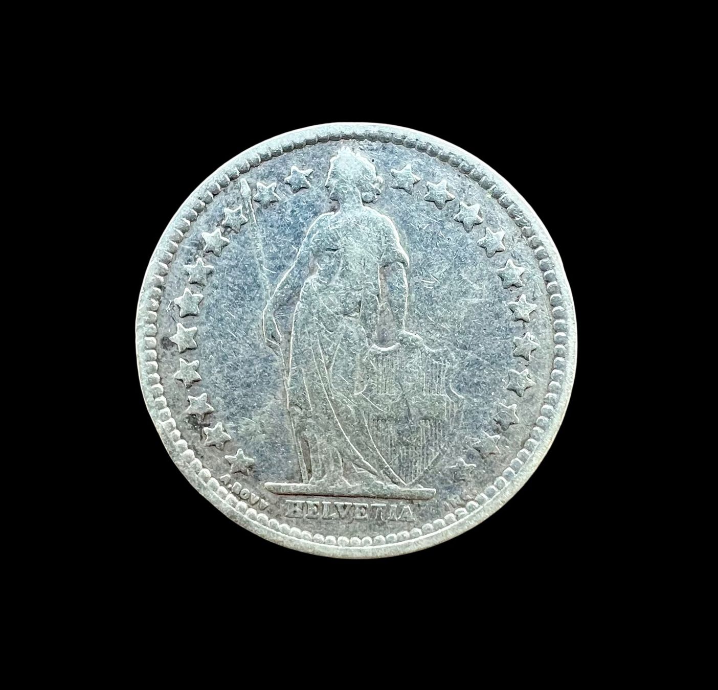 Tutti le monete: 1/2 Franken 1881 Silber – Usato da Sion venduto da numision 1