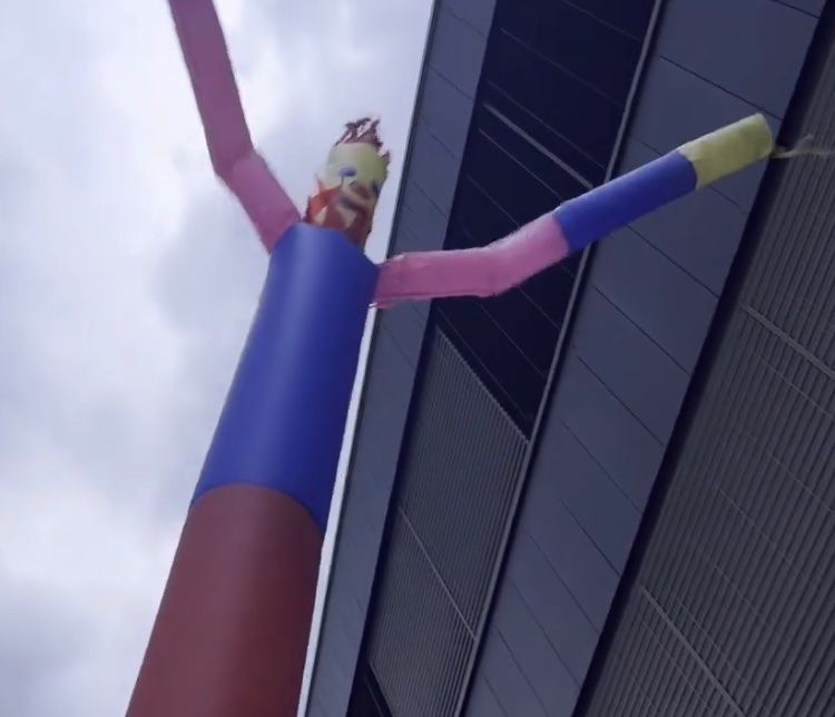 Tutte le decorazioni: Strassenwerbung | Skydancer | Luftmännchen – Usato da Sirnach venduto da B.O.B.BIKES 2