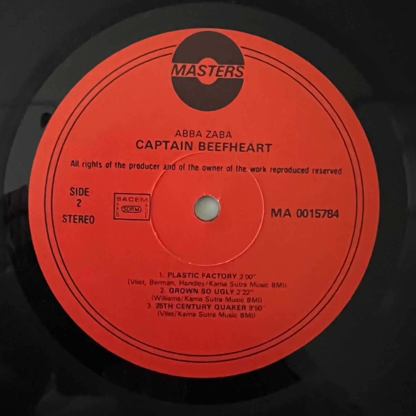 Dischi in vinile: Captain Beefheart -. Abba Saba / NL-Press. 1988 – Usato da Gais venduto da soundcave57 3