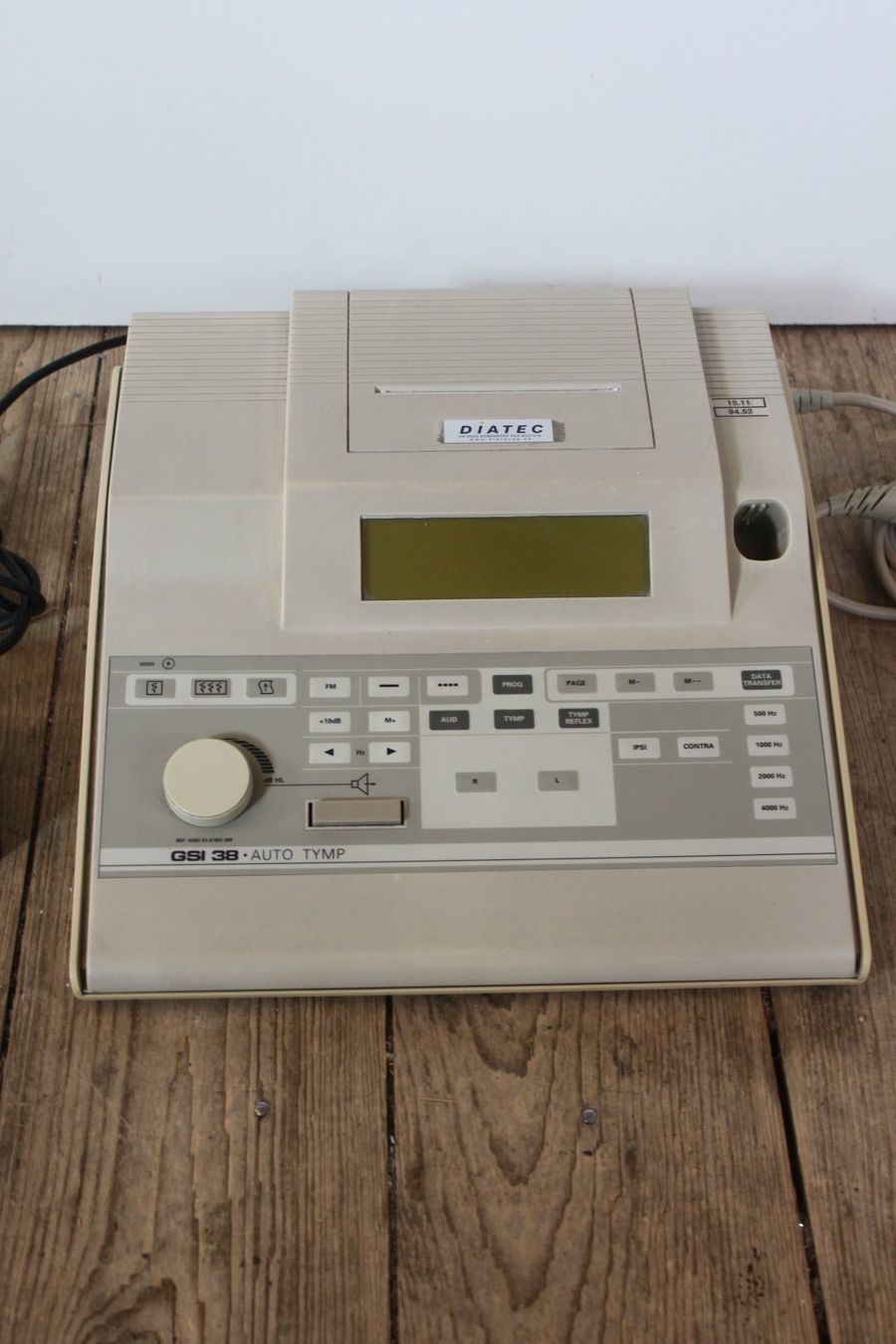 Attrezzature mediche: Grason-Stadler GSI 38 Version 4 Auto Tymp/Audiometer – Usato da Glarus venduto da Toni-Glarus 1