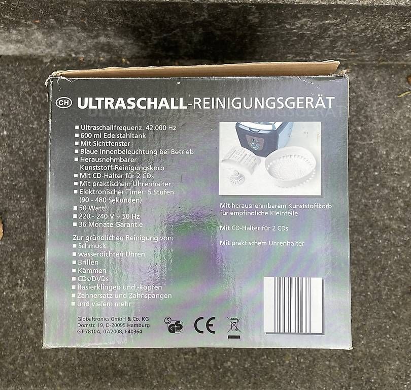 Pasti del neonato: Ultraschallreinigungsgerät – Usato da Biberstein venduto da rwu_nw9r 1