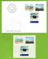 2003 FDC Design-Klassiker Schweiz I + auf Folie 1. Tag
