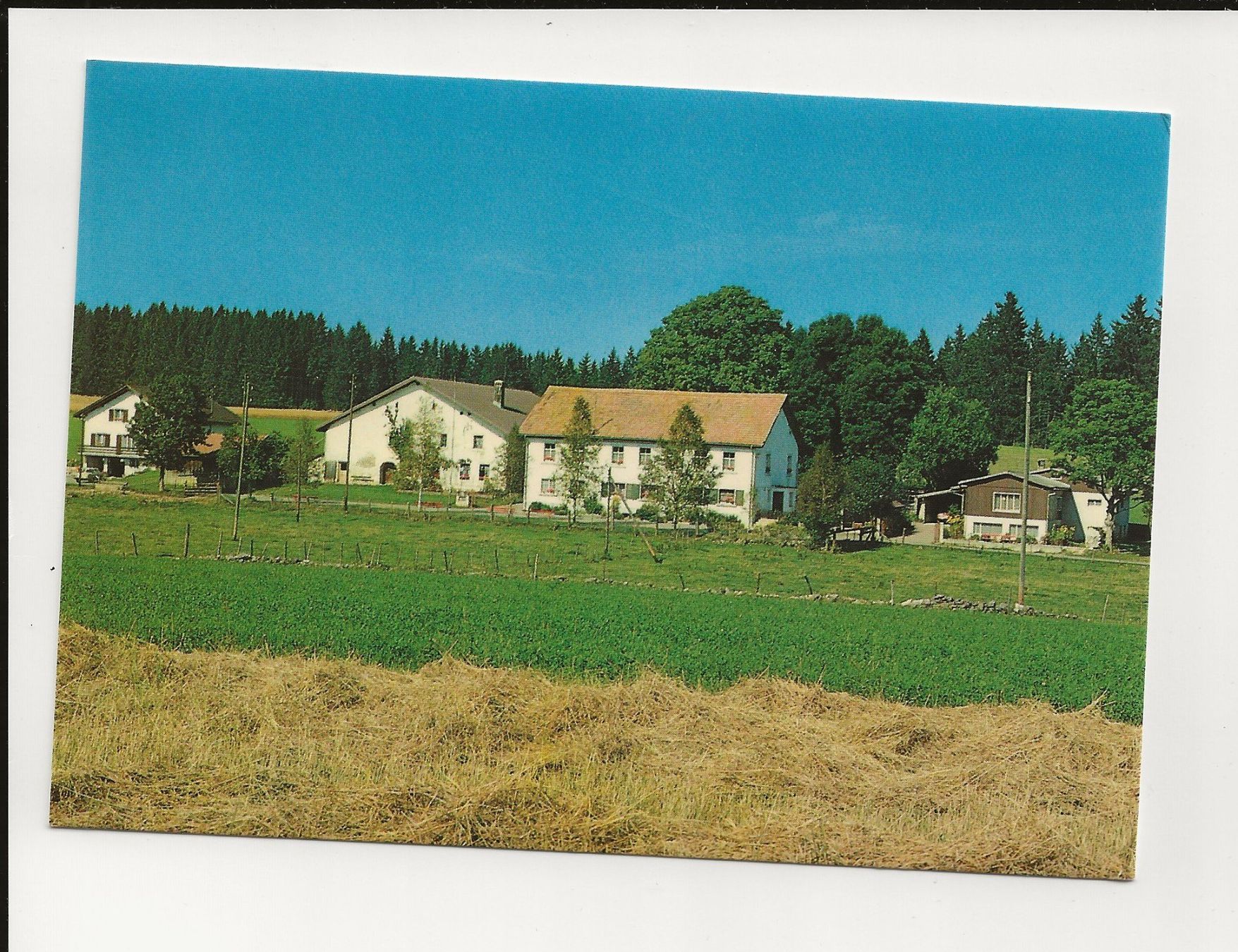 Ansichtskarten: AK 1988 Les Mottes - Le Bémont – Gebraucht aus Greifensee von 315WDO