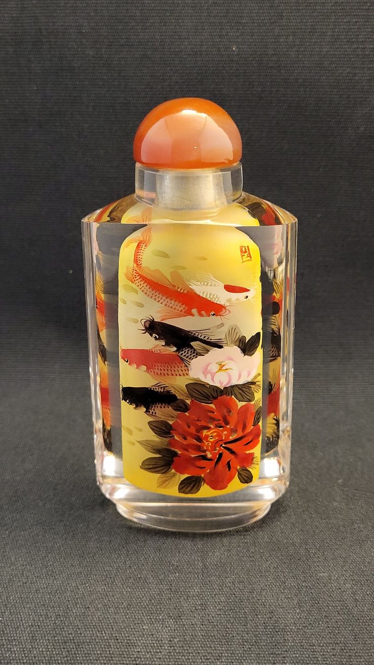Flaconi: Snuff-Bottle mit Koi-Fisch Motiv – Usato da Basel venduto da spinne02 1