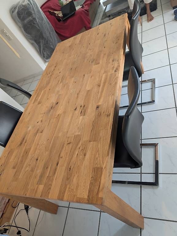 Tavoli: Wildeiche Holztisch massiv – Usato da wädenswil venduto da shan0801