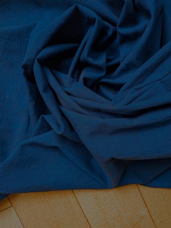 Tessuti: Khadi Baumwolle leicht dunkelblau 2 m x 1.14 m – Nuovo (secondo la descrizione) da Bern venduto da samtgrau 2