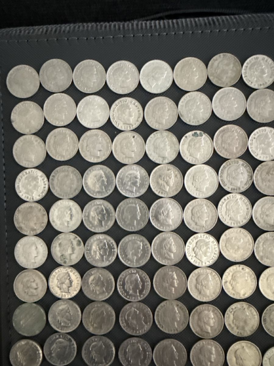 Tutti le monete: 5 Rappen Silber 204 Stück ab 1926 – Usato da St. Margrethen SG venduto da meg_6b9w 1