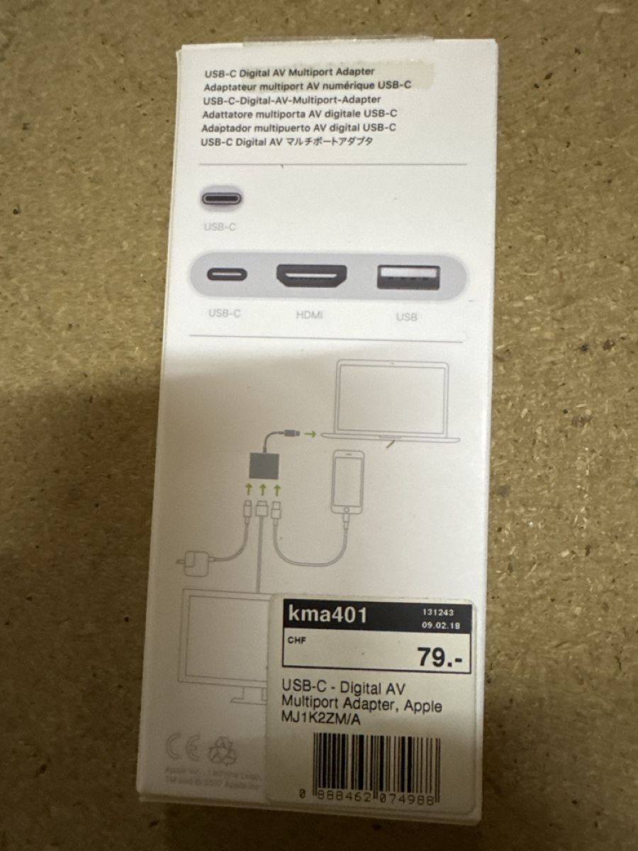 Apple Laufwerke & Adapter: Adapter Apple – Gebraucht aus Buttikon SZ von alf_g6sd 1