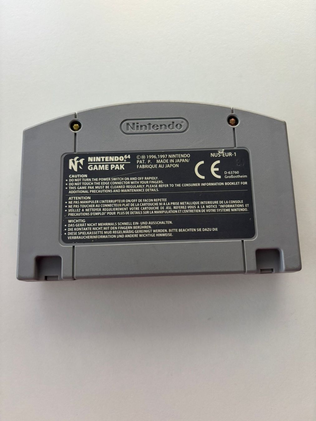 Giochi: Virtual Chess 64 (Nintendo 64) – Usato da Herisau venduto da Seyashop_2 1