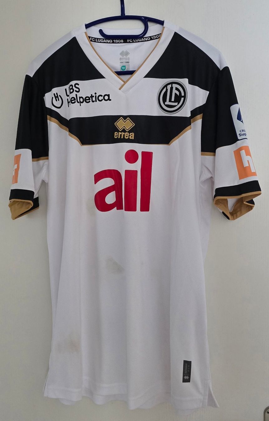 Leibchen & Hosen: FC Lugano Away Trikot 2024-2025 – Gebraucht aus Auw von VIMM-78