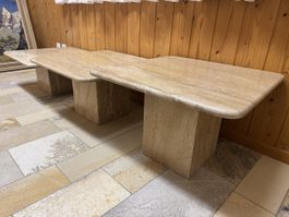 Beistelltisch Set Marmor 3 Stück
