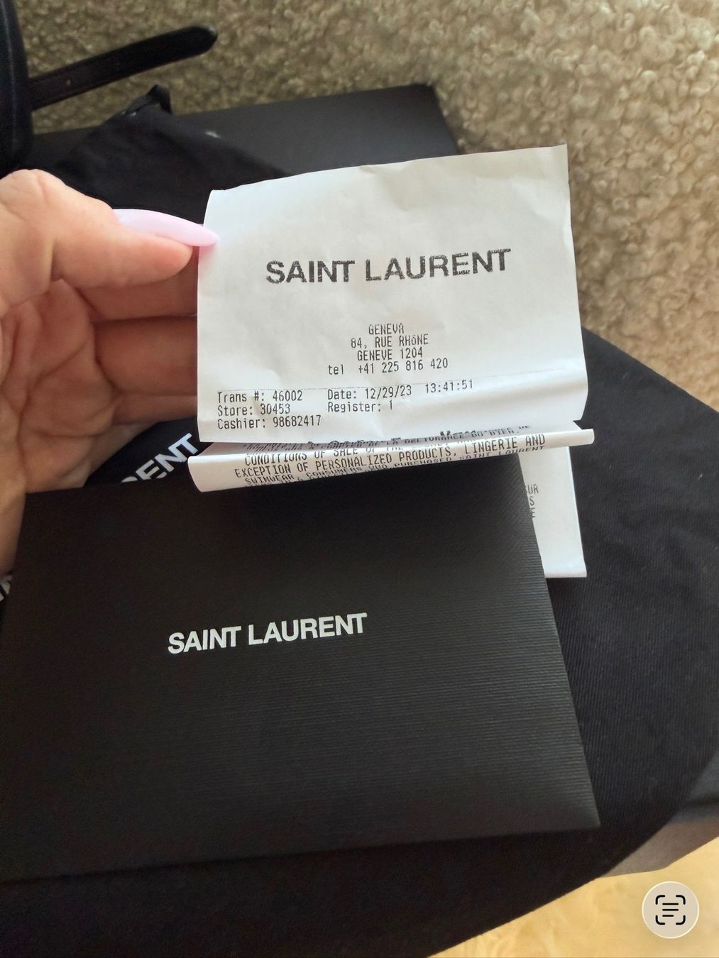 Saint Laurent Sacs femmes: Saint Laurent Joe Backpack – D'occasion à Genève par ram_52dk 7