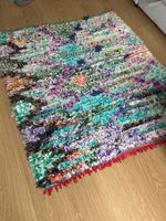 Farbenfroher Teppich (Unikat)