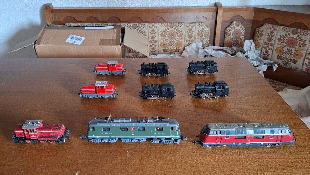 Märklin Trains électriques: H0 AC 8 Märklin , 1 Lima Lok. – D'occasion à Pfäffikon ZH par gub_2j76