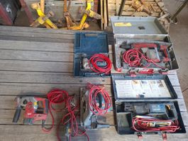 6x Profi-Werkzeuge im Set (Hilti/Bosch)