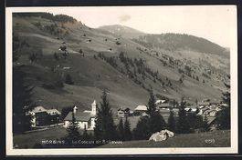 AK Morgins, Le Coteau de Bellevue, 1929