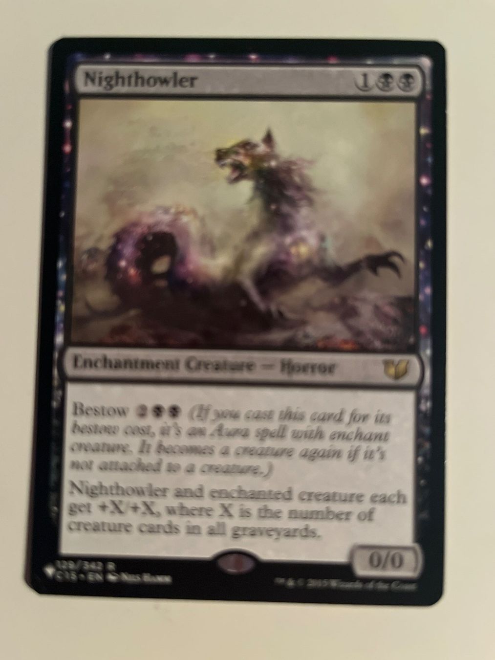 Magic The Gathering Carte collezionabili: 1 x Nighthowler - Magic: The Gathering - MtG – Usato da Kriens venduto da Shadi1980