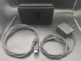 Original Nintendo Switch TV-Dockingstation mit Netzteil NSW