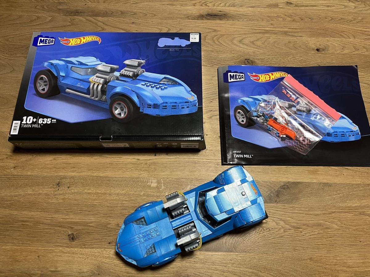 Mega Baukästen: MEGA Hot Wheels Twin Mill Klemmbausteine – Neu (gemäss Beschreibung) aus Balgach von